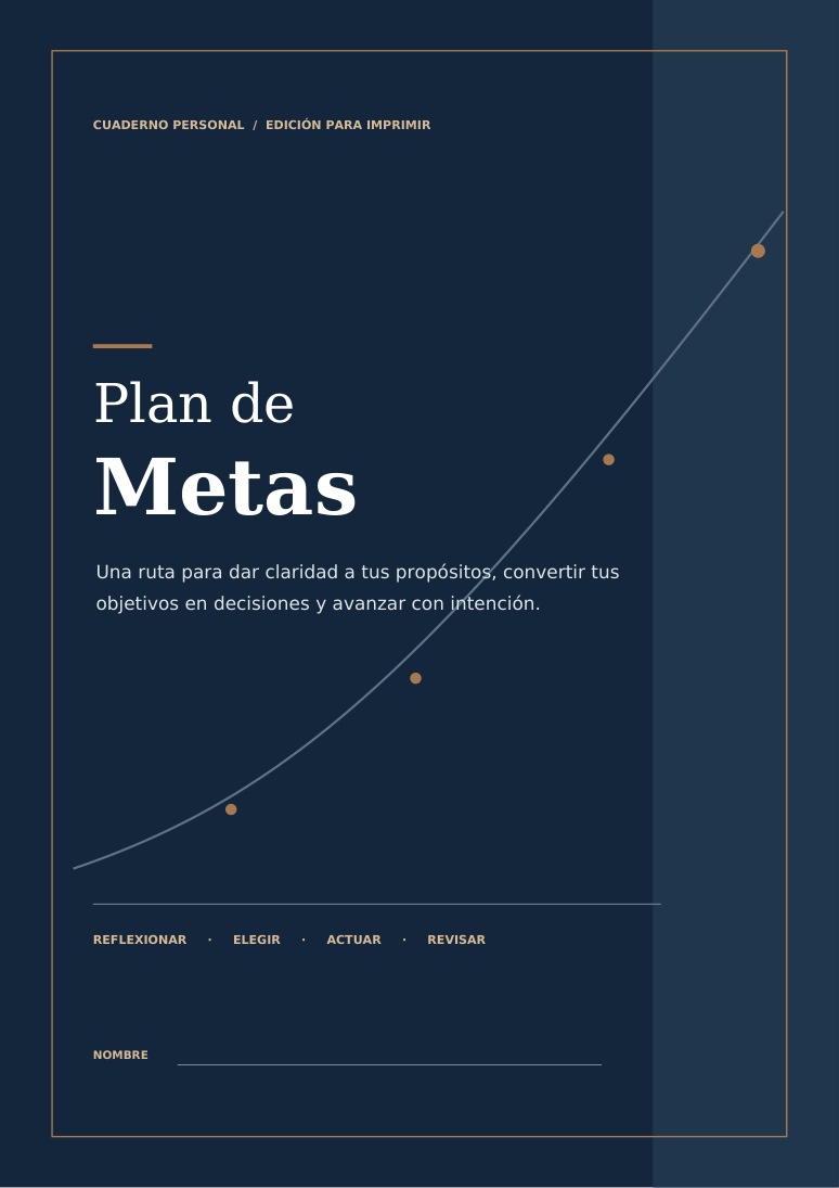 Portada del cuaderno Plan de Metas
